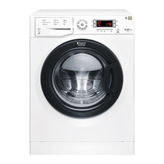 Hotpoint Ariston WMD 863 Instructions For Use Manual