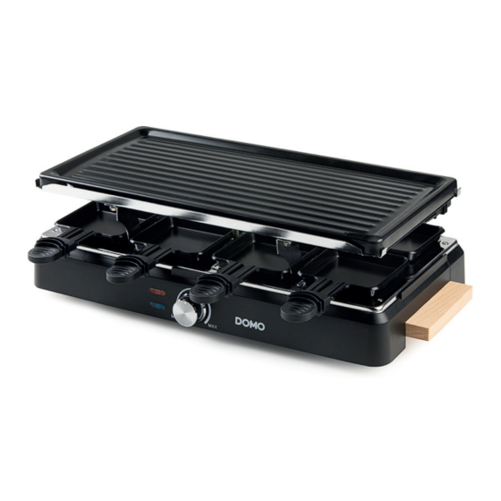 Linea 2000 DOMO DO9261G Raclette Grill Manuals