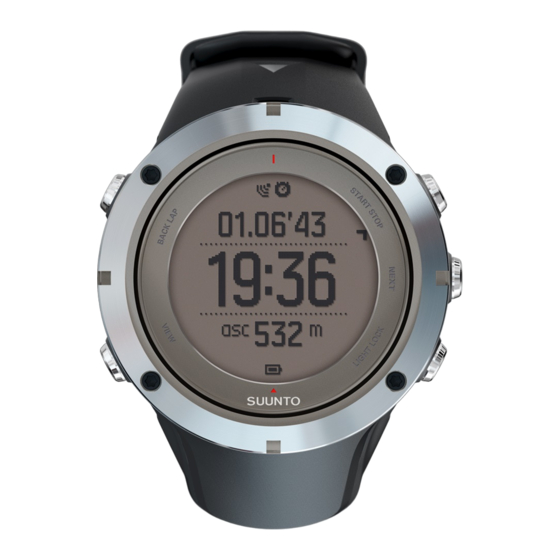 Suunto AMBIT3 PEAK 2.5 User Manual
