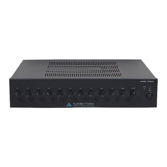 AUSTRALIAN MONITOR ACM120XL Operating Manual
