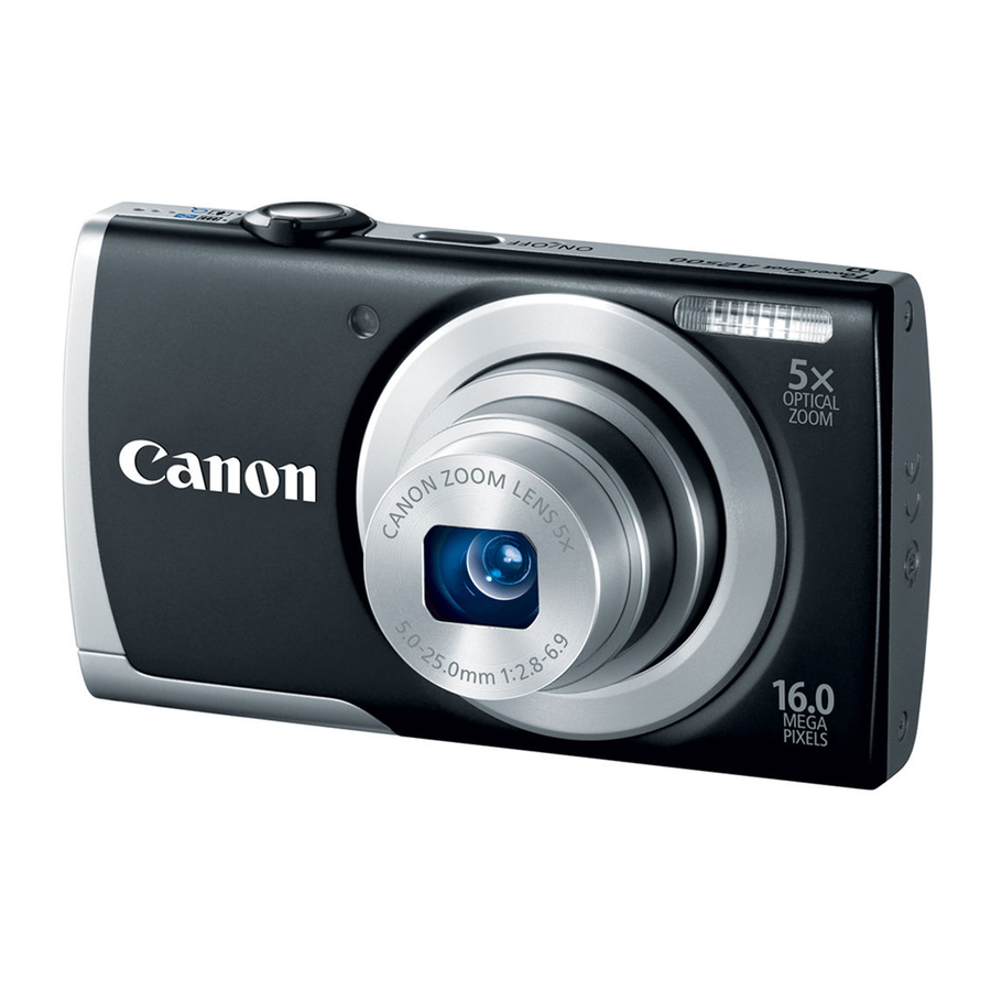 Canon PowerShot A2500 User Manual
