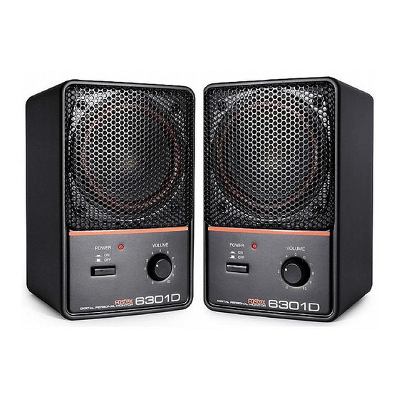 Fostex 6301D Owner's Manual