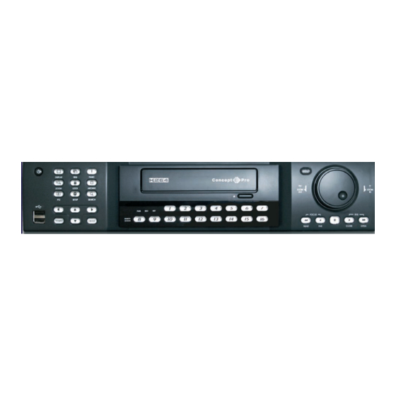 Concept Pro H.264 User Manual