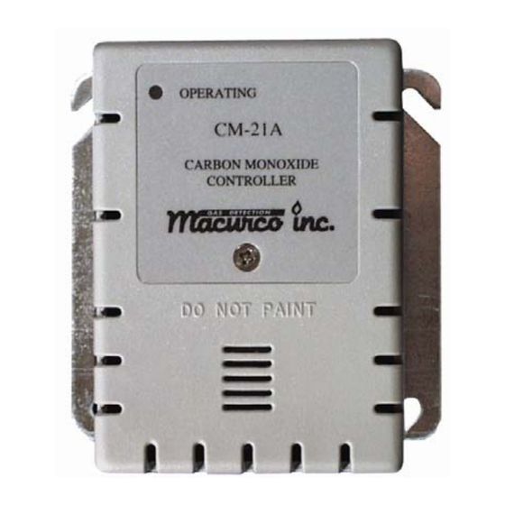 3M Macurco CM-21A User Instructions