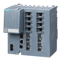 Siemens SCALANCE XR-500 Configuration Manual