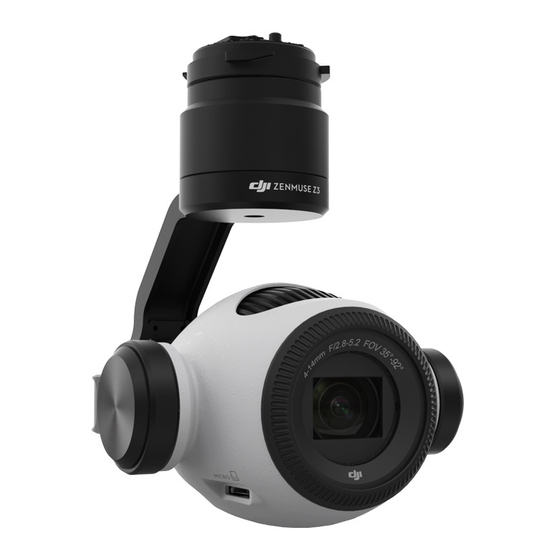 Zenmuse Z3 Manuals