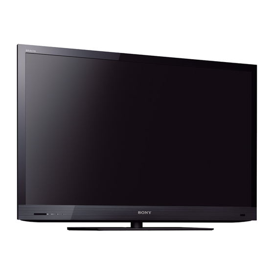 Sony Bravia KDL-32EX72x Manuals