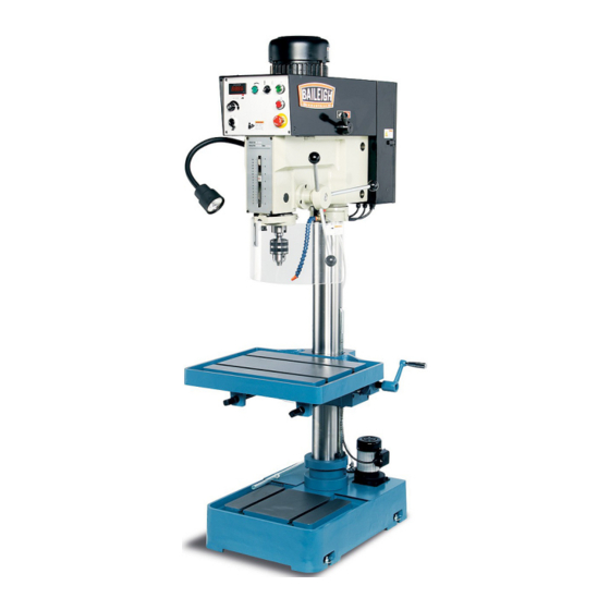 Baileigh DP-1250VS-HS Manuals