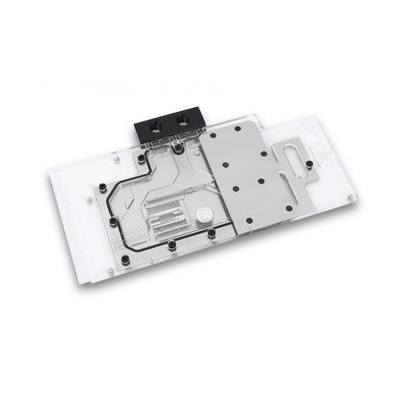 ekwb EK-FC980 GTX Ti Classy KPE Series Installation And Mounting Manual