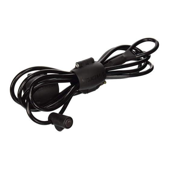 Yakima BoatLocker Quick Start Manual