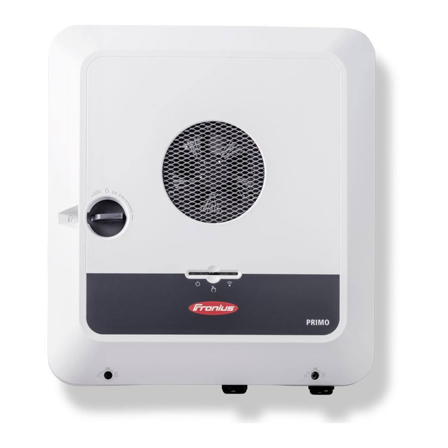 Fronius Primo GEN24 Plus Quick Start Manual