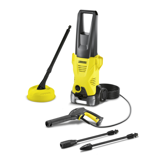 Kärcher K 2 Basic Manual