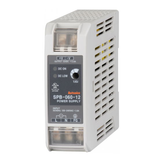 Autonics SPB Series Product Manual