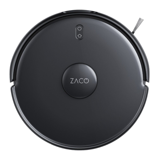 ZACO A11s Pro Robot Vacuum Cleaner Manuals