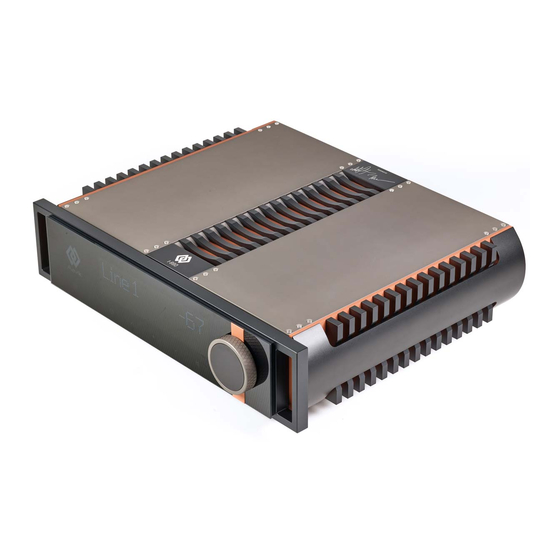 User Manuals: Aavik acoustics I-880 Amplifier