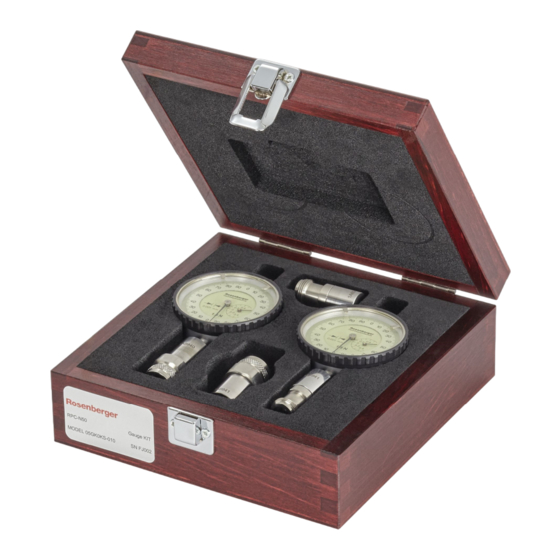 Rosenberger RPC-N 50 Precision Connectors Manuals