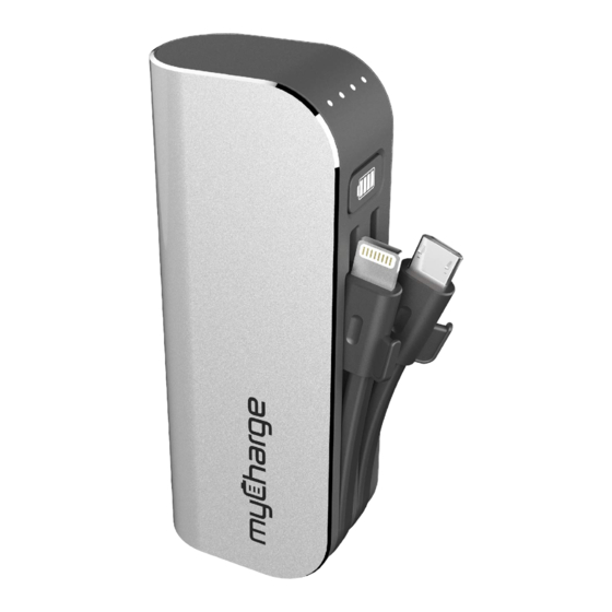 MyCharge Power Bank 6000 Owner's Manual