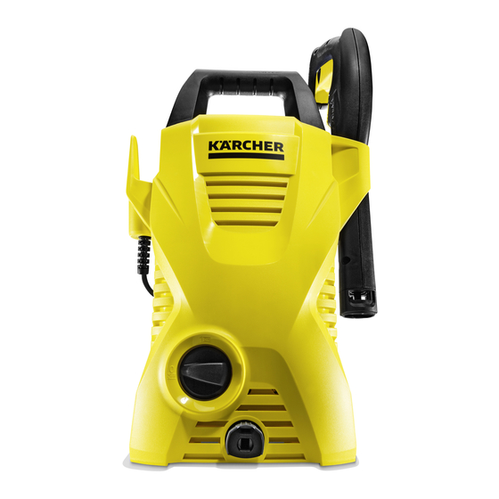 Kärcher K 2 Basic Manual