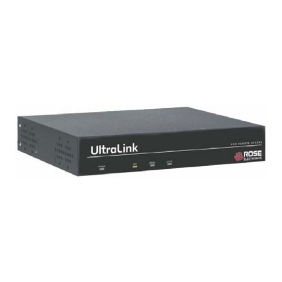 Rose electronics UltraLink Lite UL-LV3 Specifications
