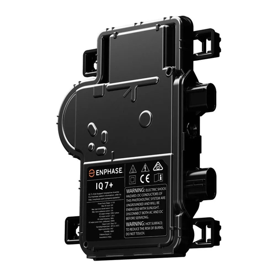 enphase IQ7 Installation And Operation Manual