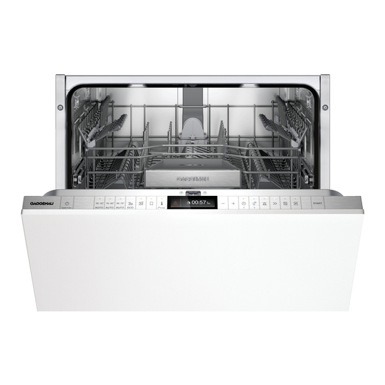 Gaggenau DF270101F Manuals