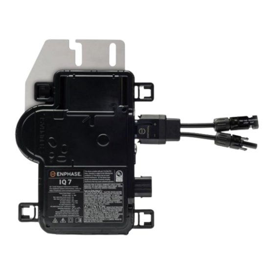 enphase IQ7 Installation And Operation Manual
