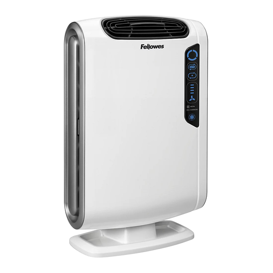 Fellowes AeraMax DX55 Quick Start Manual