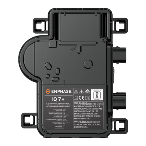 enphase IQ7+ Installation And Operation Manual