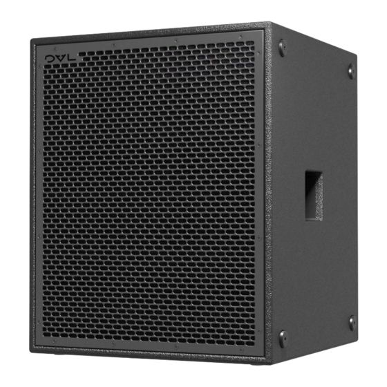DAL ACOUSTICS BR118 Manuals
