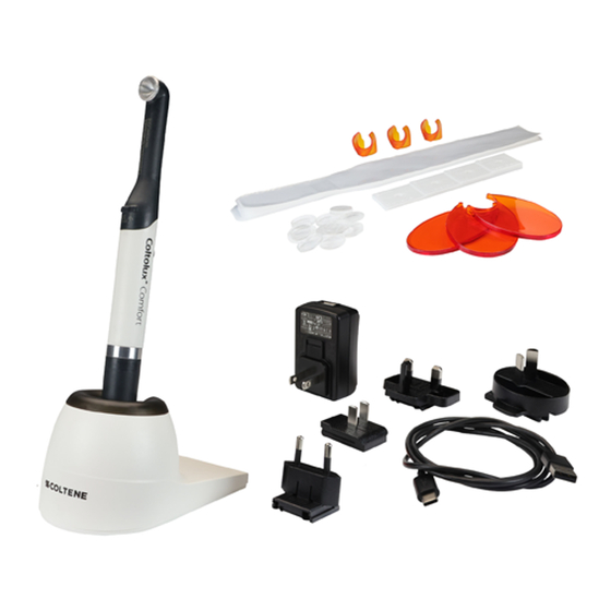 Coltene Coltolux Comfort Manuals