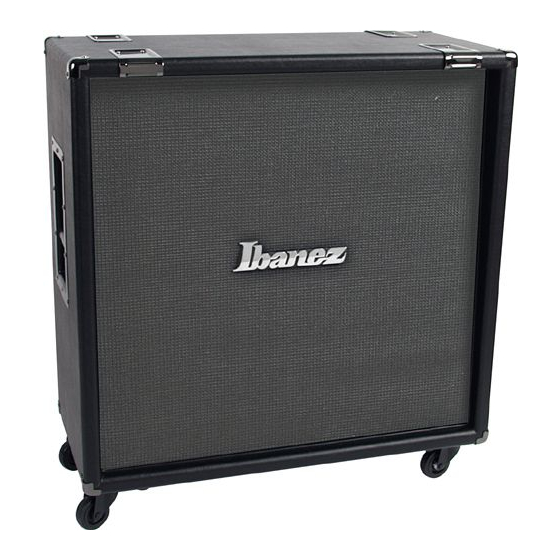 Ibanez Thermion TN412A Owner's Manual