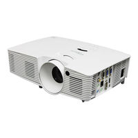 Optoma X402 Manual