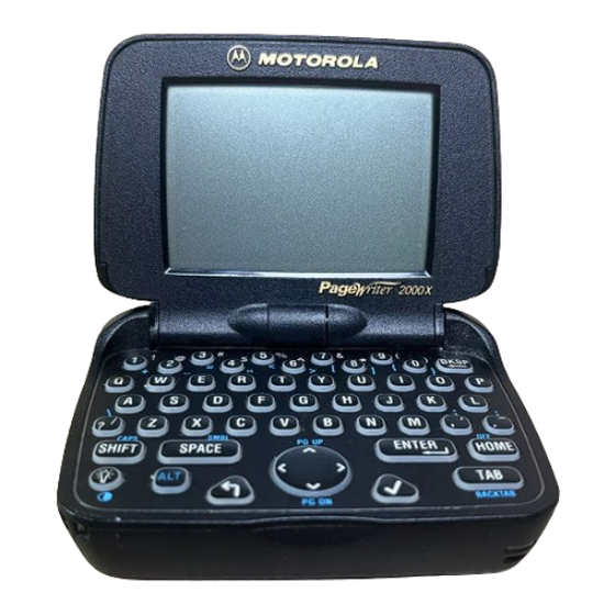 Motorola Page Writer 2000X User Manual