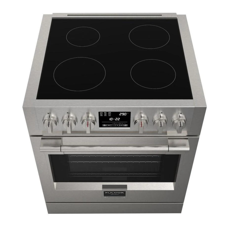 Fulgor Milano F6PIR304S1 Use & Care Manual