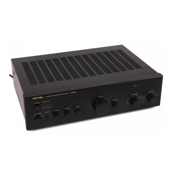 Rotel integrated deals amplifier RA-985BX