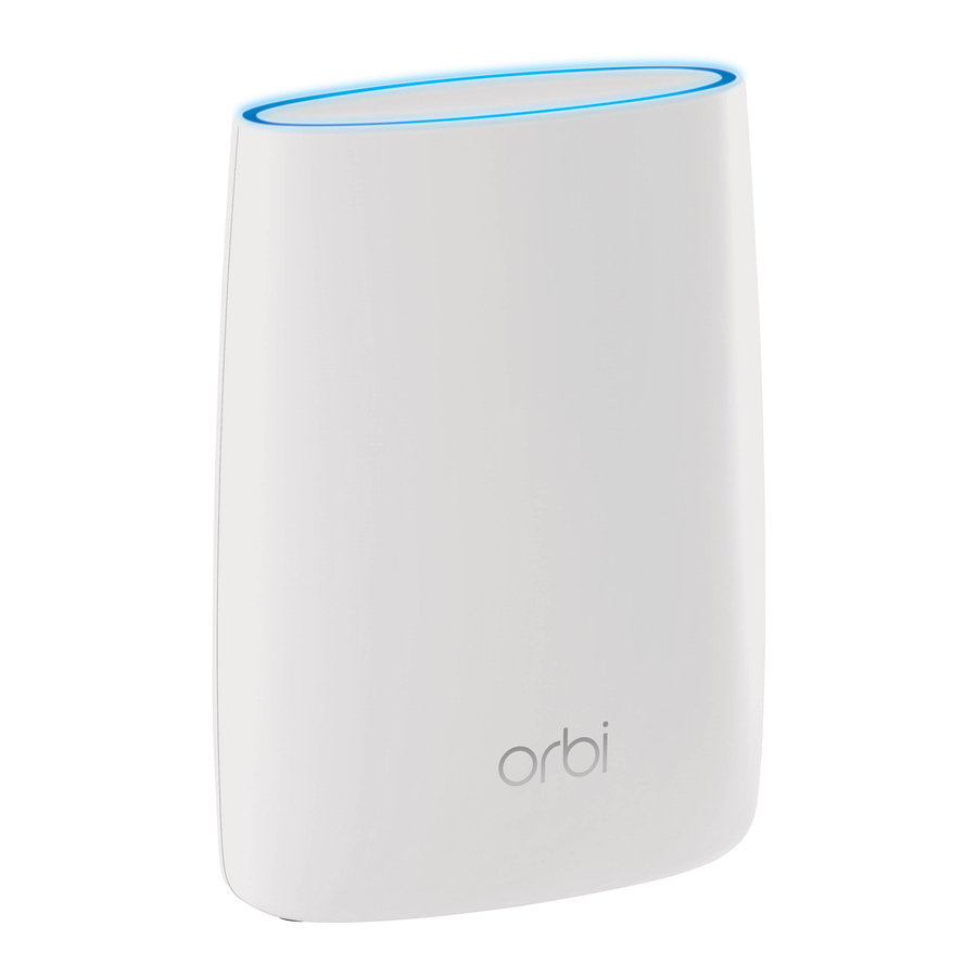 NETGEAR Orbi RBR50 Quick Start Manual