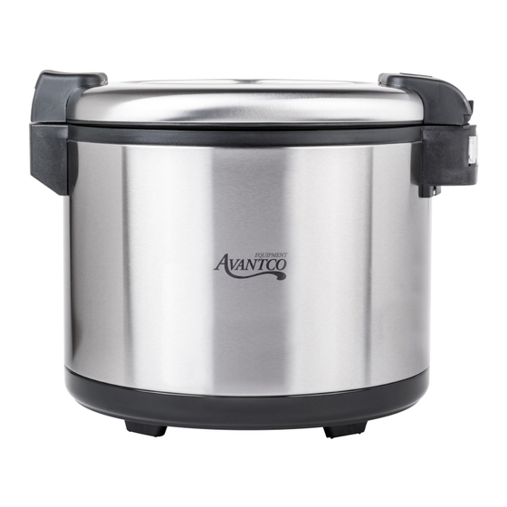 Avantco 177RW90 User Manual