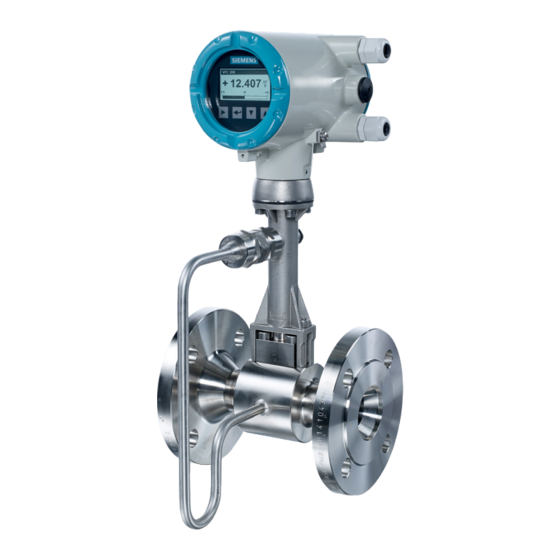 Siemens SITRANS F Additional Operating Instructions