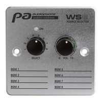 Audiophony WS8 User Manual