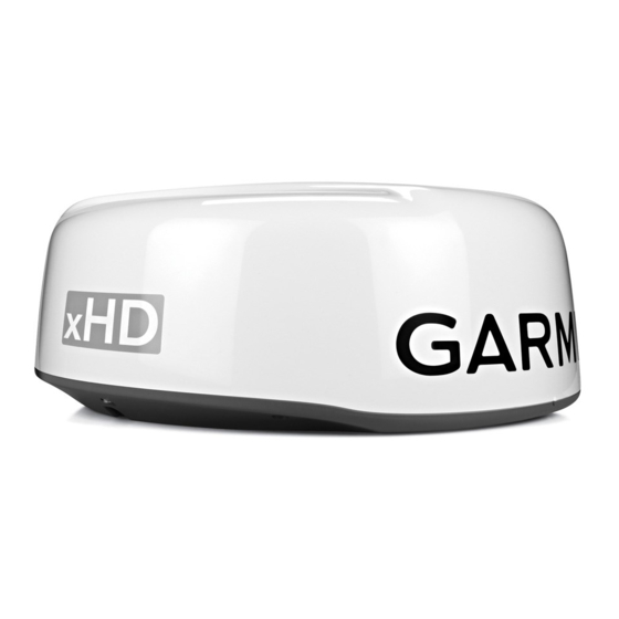 Garmin GMR 18 XHD Installation Instructions