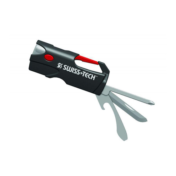 SWISS+TECH Carabiner Multi-Tool 6-in-1 Quick Start Manual