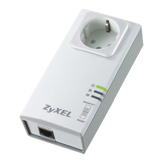 ZyXEL Communications ZyXEL PLA-407 User Manual