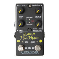 Alexander Neo Series Preset Save And Restore