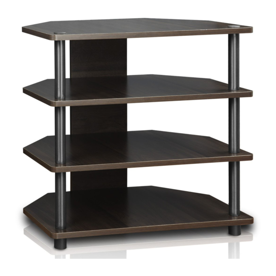 Furinno TNT 3-Tier Petite TV Stand 15093 Manual