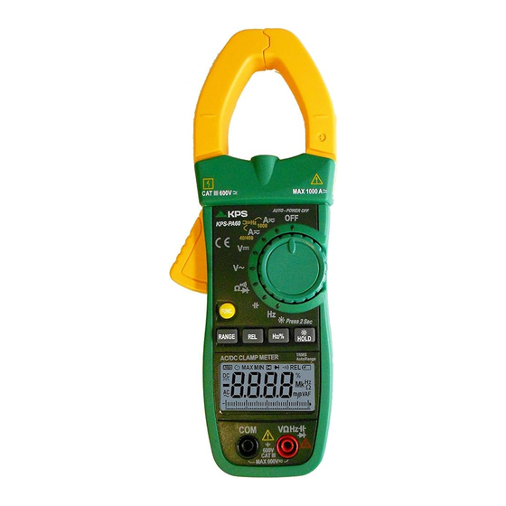 KPS -PA60 Instruction Manual