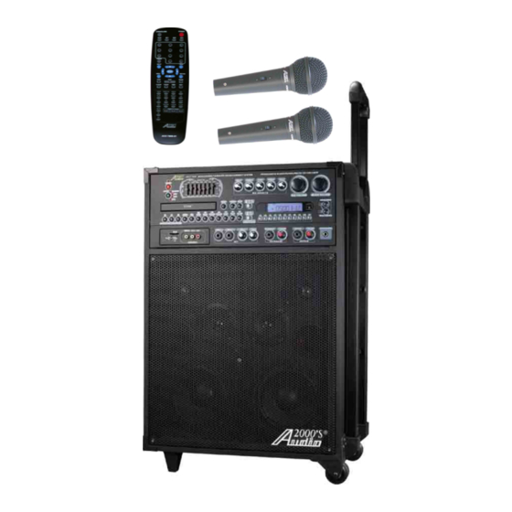 2000'S Audio AKJ780C Owner's Manual