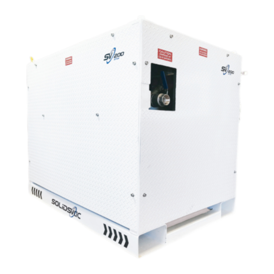 SOLIDSVAC SV200-SPDK-CF Operation Manual