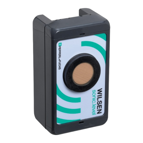 Pepperl+Fuchs WILSEN.sonic.level WS-UCC4000 Manual