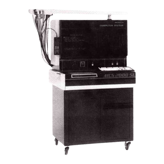 Sun Microsystems MCS 2000 SL Operator's Manual