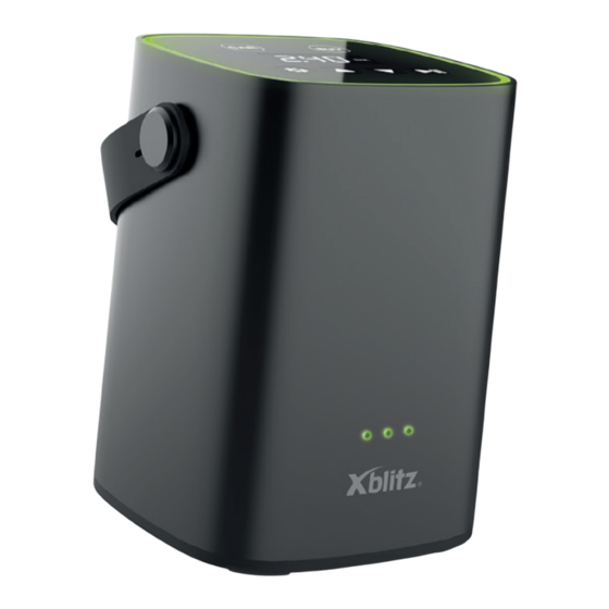 Xblitz AIRBOOST Manuals